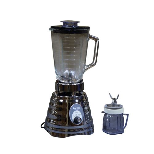 LICUADORA SILVER 1.5 LT JARRA VIDRIO AKARI