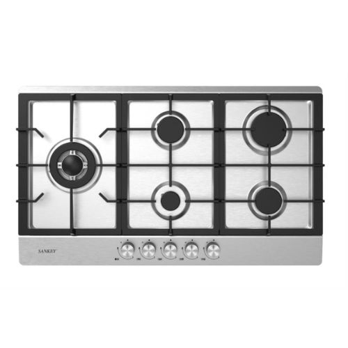ESTUFA A GAS EMPOTRABLE 35" 5Q ACERO INOXIDABLE SANKEY