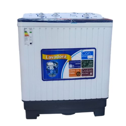 LAVADORA SEMIAUTOMATICA 9.0 KG AKARI